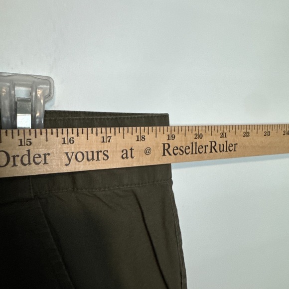 Columbia Pants Womens 16 Green Cargo Mini Ripstop Hiking Climbing Outdoor Trail - Picture 8 of 10